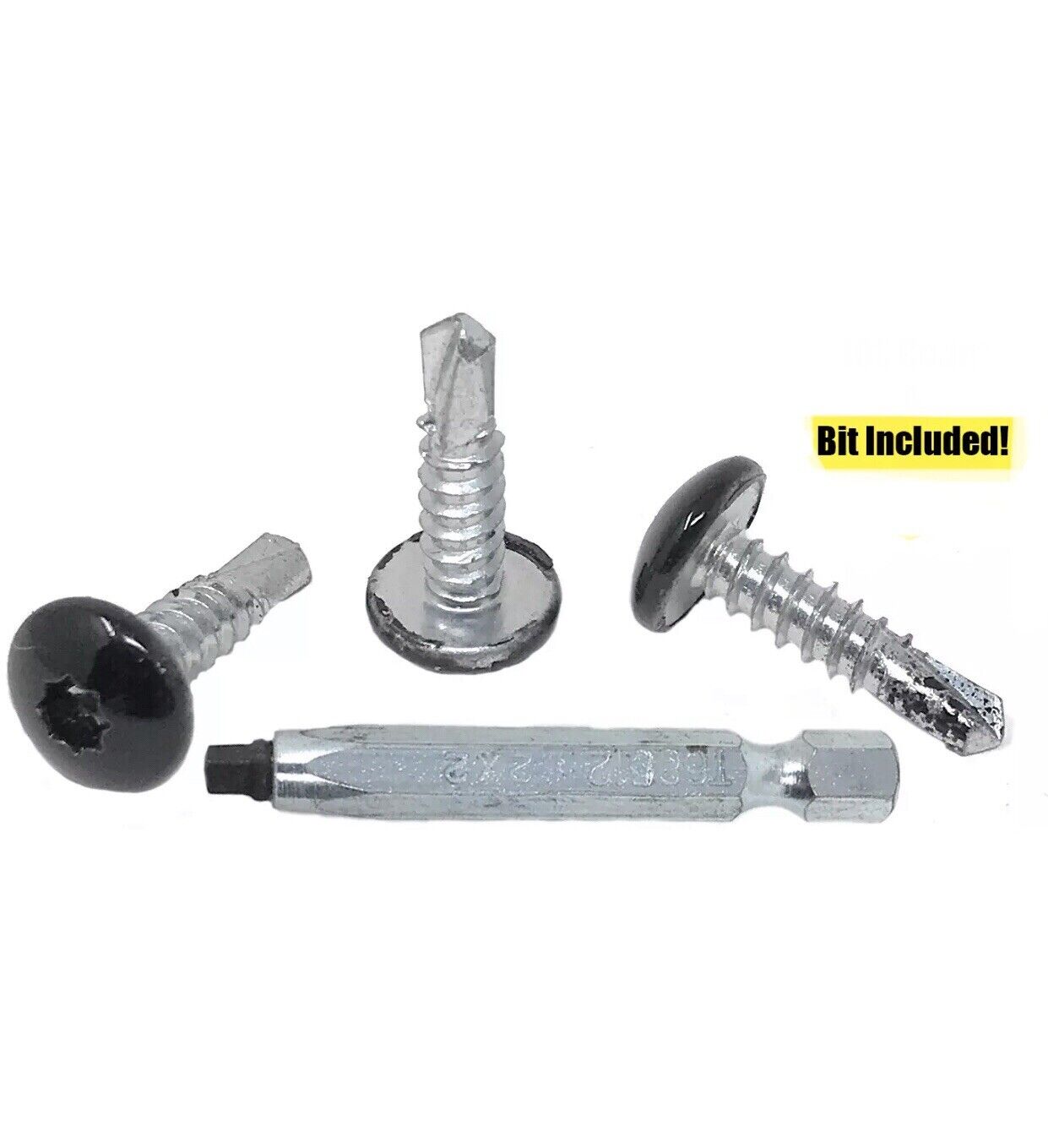 TEN- 3/4" Stainless Steel Self Tapping Sheet Metal Screw Exterior Wall Trailer E - Foto 11
