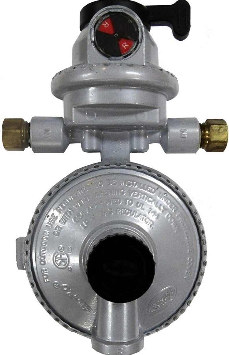 Fairview GR-9984XF RV Camper LP Propane Regulator – Automatic Changeover, New
