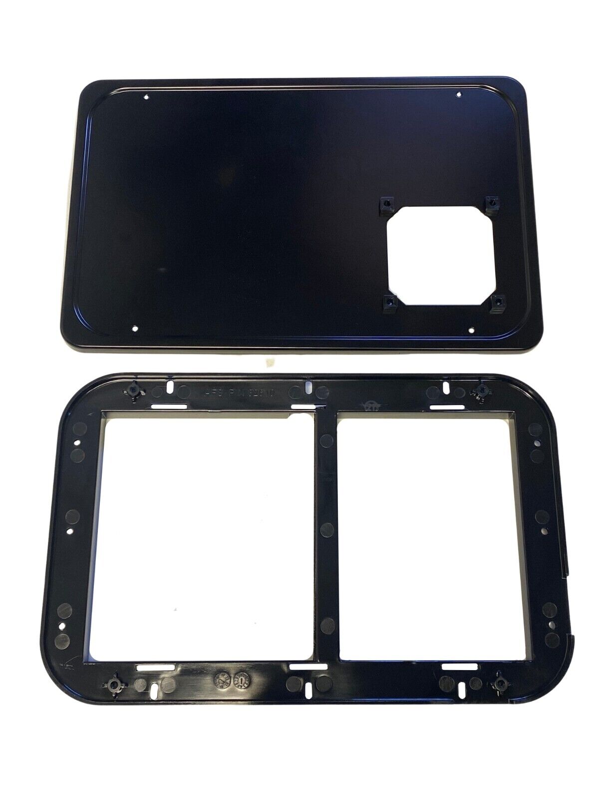 Dometic 32985 Small Furnace RV Door Assembly Mojave 44 Black