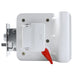 White RV Paddle Entry Door Lock Latch Handle Knob Deadbolt NEW Camper Trailer