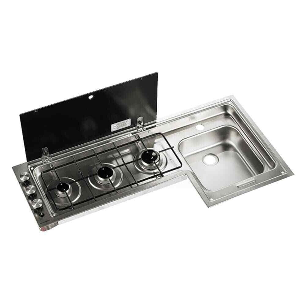 Dometic MO9523RSUS 3 Burner Range Sink Combo Camper-Motorhome