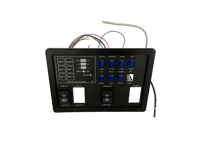 RV Control Panel Replacement Tanks/Water Heater/Lights/Slide Out/Awnin