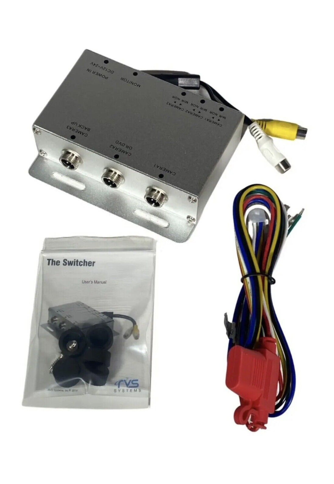 Rear View Safety 3-Channel Switcher Box RVS-501N-3 Camper Van RV Camer