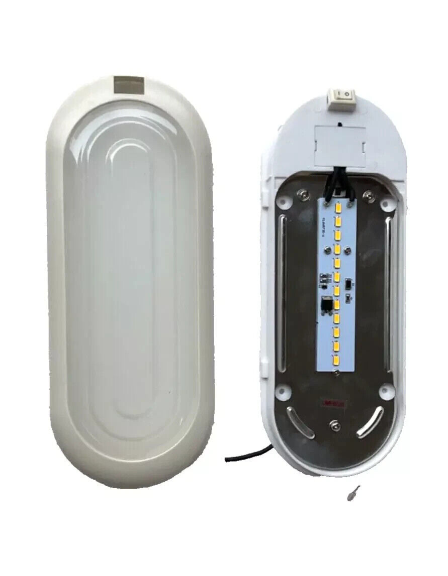 SunLink PCDS01N-085 12V 12 Diode 6W SMD LED RV Camper Interior Dome Li