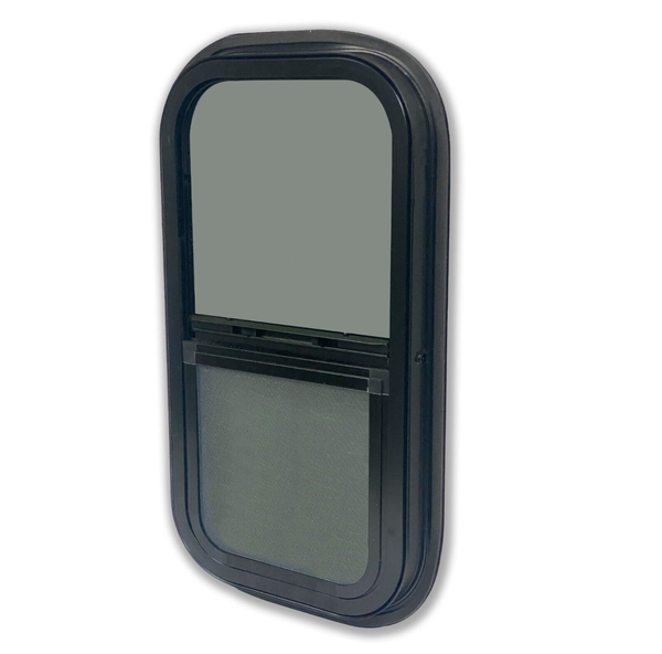 This 12" x 22" vertical slider RV replacement window is the perfect solution for updating your camper van or trailer. With its standard RV window size and vertical slider design, it offers a durable and easy-to-operate window that fits seamlessly into your recreational vehicle. Made from high-quality materials, this RV replacement window is built to last. Upgrade your camper or trailer with this versatile and reliable window today.